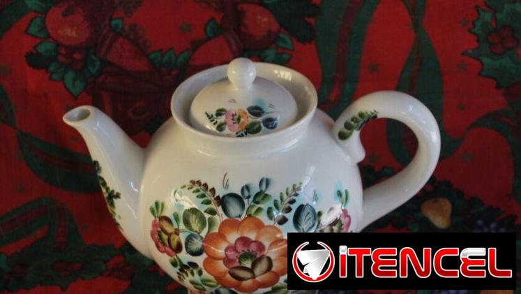 Tetera Porcelana Rusa (Soviética) — foto 1