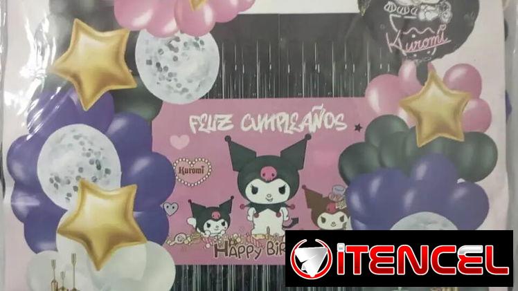 Set decorativo 100 pcs Kuromi, My Litte Ponny, Vaca Lola, Set decorativo 100 pcs Frozen