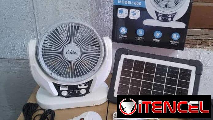 Ventilador recargable Cloud 6"🎈
