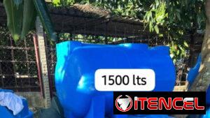 Pipa de agua nueva d 1500 litros
