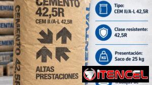 Cemento formato de 25kg