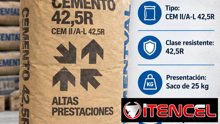 Cemento formato de 25kg