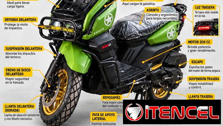 Moto de combustión automática Italy RX Combat 200 cc edición limitada — foto 2