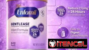 Leche Enfamil morada, y amarilla 204g, 25 USD, 352g, 30 USD