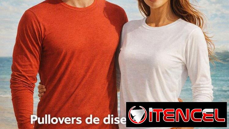 Pullovers de mangas