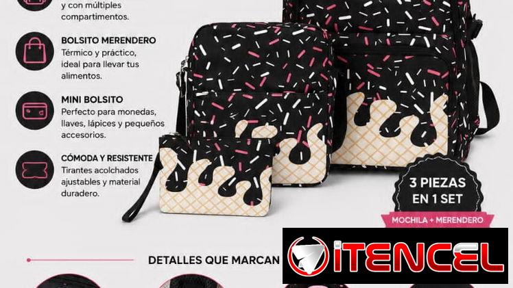 Mochilas escolares 31usd