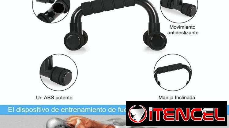 Kit de ejercicios rodillo abdominal barras push-up ejercitador suiza nuevo en caja 54321470 — foto 3