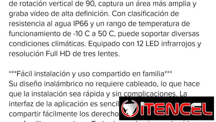 Cámara inalámbrica con panel solar 5G/Cámara de vigilancia inalámbrica — foto 4