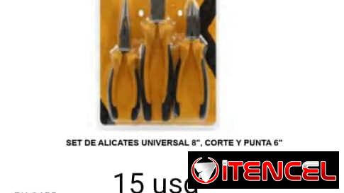 Set de alicates universal