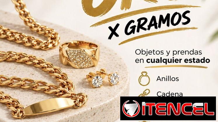 Compro oro y se paga x gramo