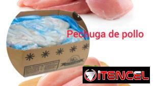 Pechuga de pollo natural sin hueso ni piel. Cajas por 40 libras