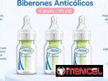 🍼 Biberon Anticólicos Original Dr. Brown’s    ✅4 onzas plasticos (120 ml)