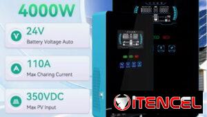 ‼️INVERSOR HÍBRIDO ECGSOLAX 4000W 24V....53317139/Vedado‼️