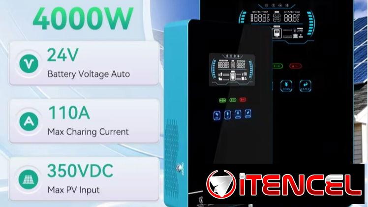 ‼️INVERSOR HÍBRIDO ECGSOLAX 4000W 24V....53317139/Vedado‼️ — foto 1