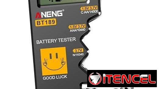ANENG BT189 Probador Digital de Baterías Pantalla LCD