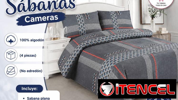 Juego de sábanas cameras