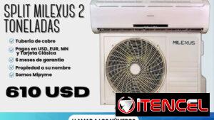 SPLIT MILEXUS DE 2 TONELADAS