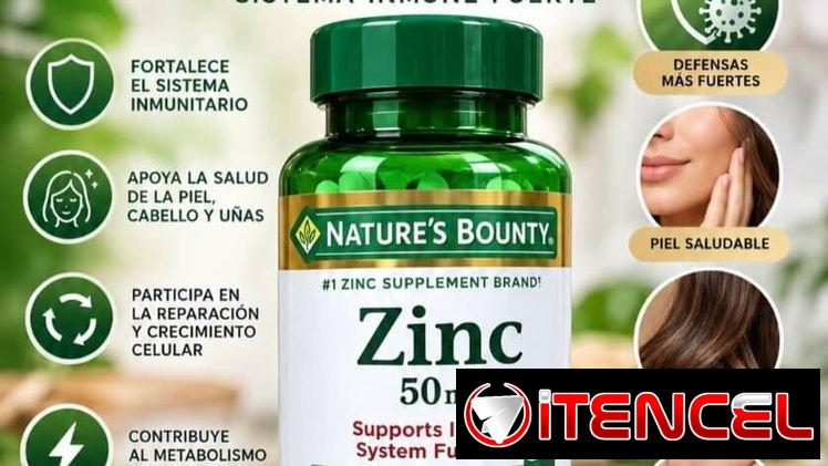 Zinc pomos suplemento