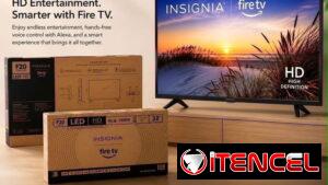 Smart TV, Insignia, 32", 720p -mensajería gratis y garantía