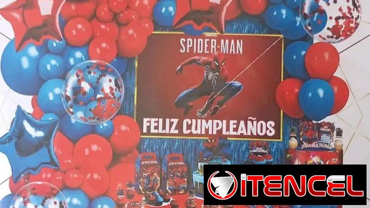 Set decorativo 80 pcs Spiderman(TC)