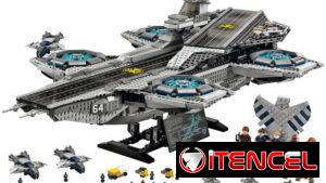 Lego de Helipuerto de Nick Fury (Los Vengadores). Ya viene armado