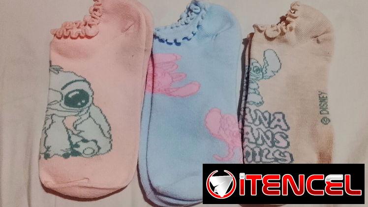 Set de medias de niña de Stitch