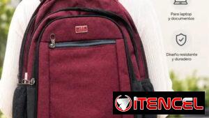 MOCHILA M-4 para laptop. Mochila amplia y acolchada, ideal para trabajo, universidad y uso diario.US$30.00