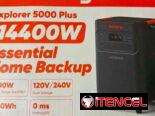 Jackery Explorer 5000 Plus 220/110 V, 7200 W hasta 14400 W. Mejor que la delta pro3