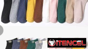 Medias de tobillo variedad de colores, venta a la unida o por lotes