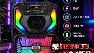 Bocina Bluetooth5.0 RUDEN MODELO RU-08 8 PULGADAS