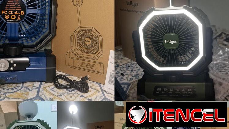 Ventiladores recargables