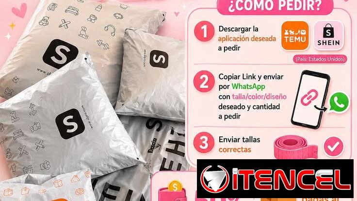 Encargos de Shein y Temu. Vía confiable y segura para obtener tus favoritos al mejor precio