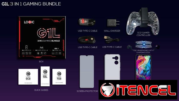 Vendo movil gamer Logic G1L 3 en 1 Gaming Bundle nuevo con garantia y accesorios