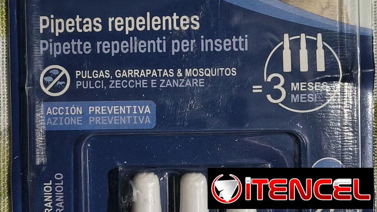 Pipetas repelentes para perros pequeños pack 3 precio 6usd