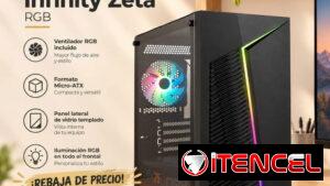 Chasis Micro-ATX Marca: Nox Modelo: Infinity Zeta Precio: $60 USD