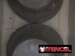 Mancuerna original con sus discos y paralela criolla de pared