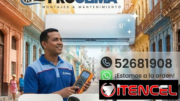 Montaje, Mantenimiento de Splits y otros servicios generales.s
