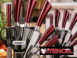 🚫AGOTADOS🚫 Juegos de cuchillo de 5 pzas con base giratoria