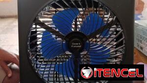 Ventilador recargable enfriador de aire portátil