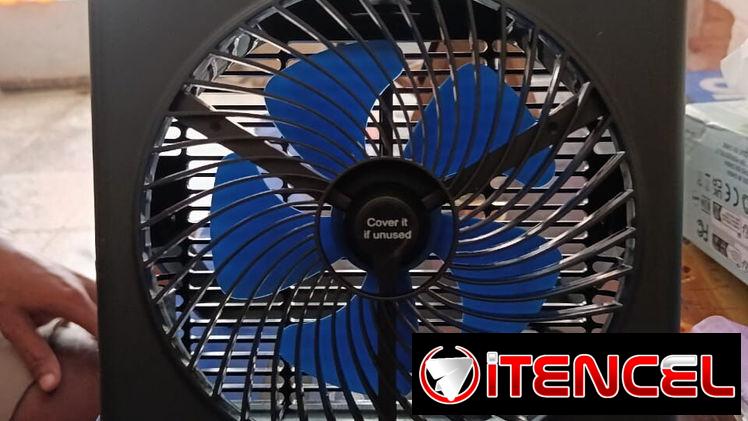 Ventilador recargable enfriador de aire portátil