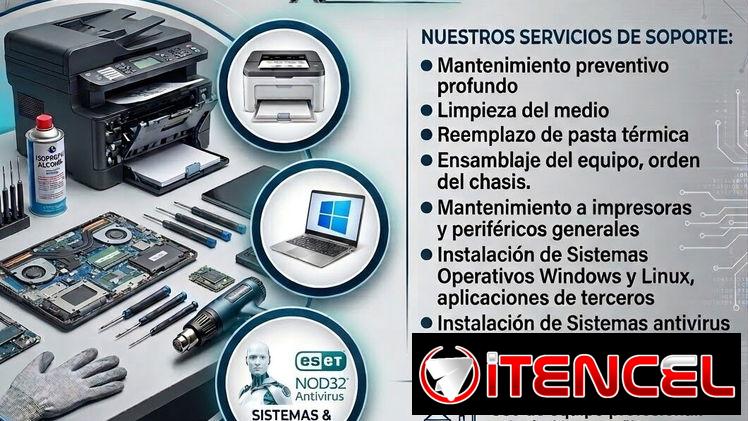 MANTENIMIENTO PREVENTIVO A PC Y LAPTOP. CALIDAD Y GARANTÍA