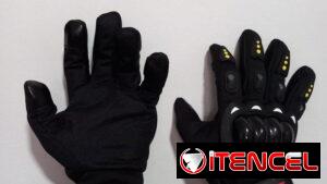 Guantillas negras cómodas y útiles