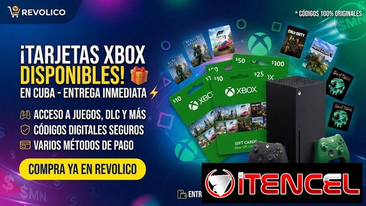 Tarjetas Xbox Gift Cards - Saldo Disponible y Entrega Inmediata en Cuba