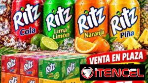Refresco Ritz- 1 pallet- limón, cola, piña y naranja