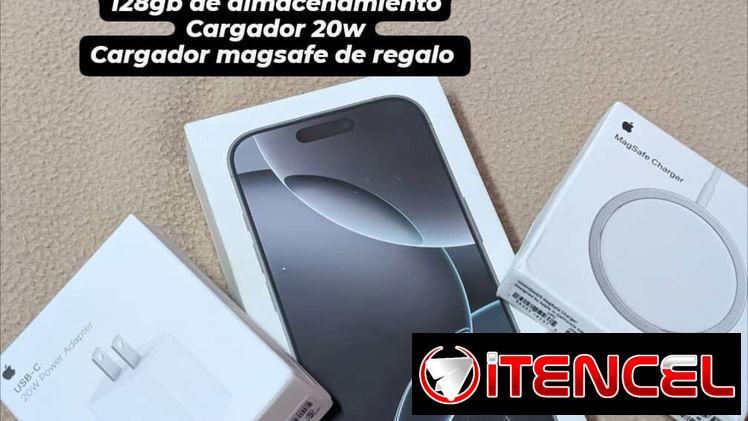 16 pro libre y sellado en caja listo para usar en cualquier país accesorios de regalo 📱16 pro 128gb 1 sim📦 $1250
