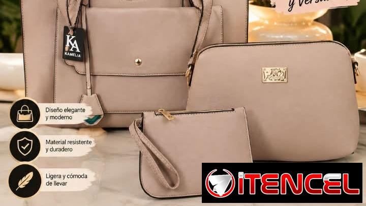 Set de 3 carteras / bolsos de mujer