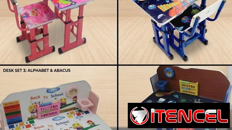 Escritorio – Mesa para niño y niña (Mo)