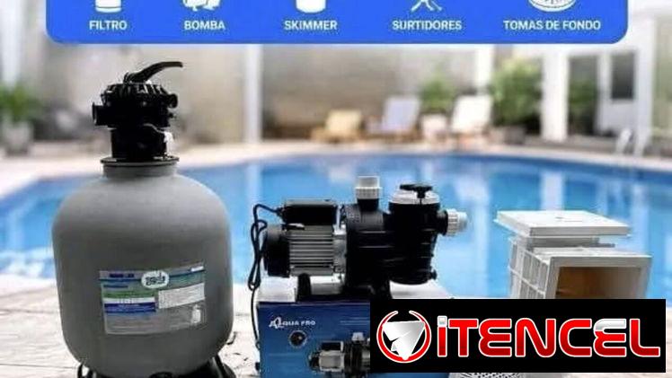 Kit completo para piscina ,lo q necesitas para una piscina limpia , segura y eficiente