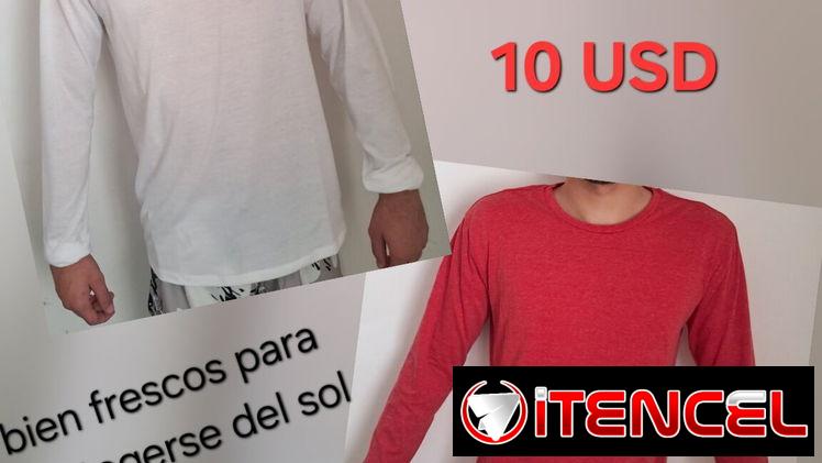 Pullovers de mangas largas para el sol