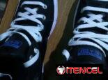 👟 Converse Flux Ultra Mid – Negro/Azul